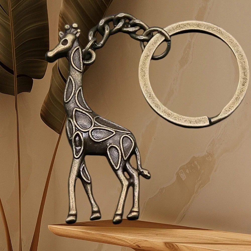 Giraffe Keychain